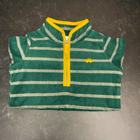 Carter’s Zip Up Green NWT - Picture 3 of 3